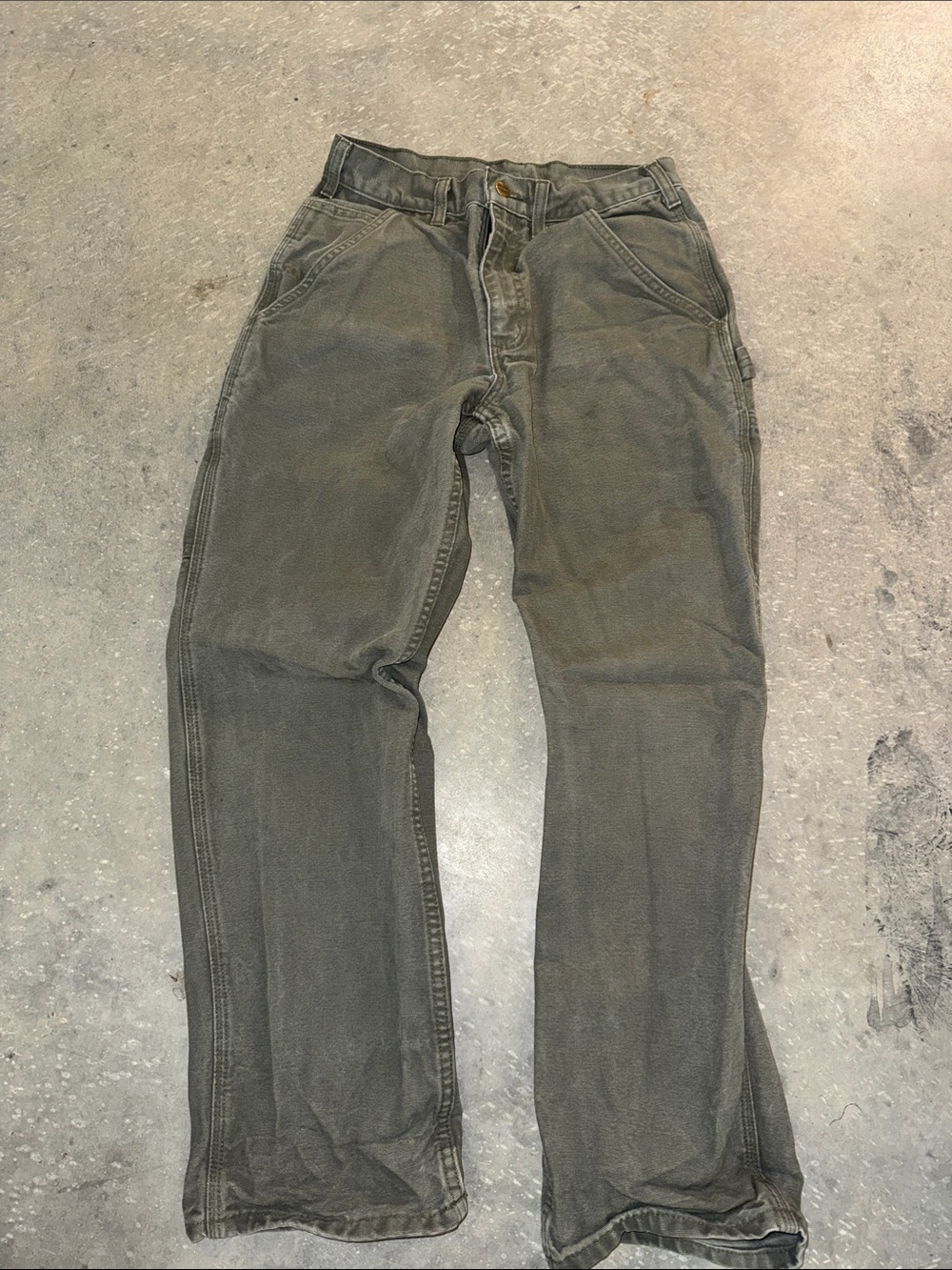 Carhartt Men's Cargo Pants in Olive